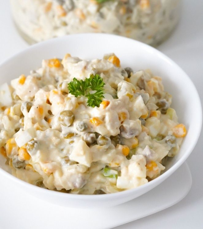 Скандинавский салат с селедкой как маленький праздник простых вещей