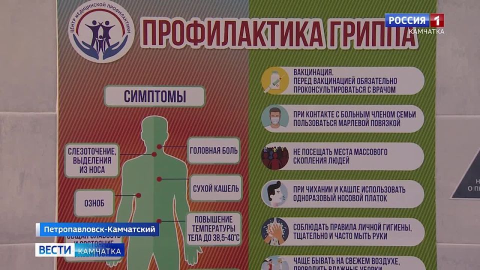 Прививку от гриппа уже сделали более сорока трёх тысяч жителей полуострова, из них четырнадцать тысяч детей