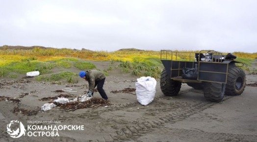 Каракат прибыл на остров Беринга