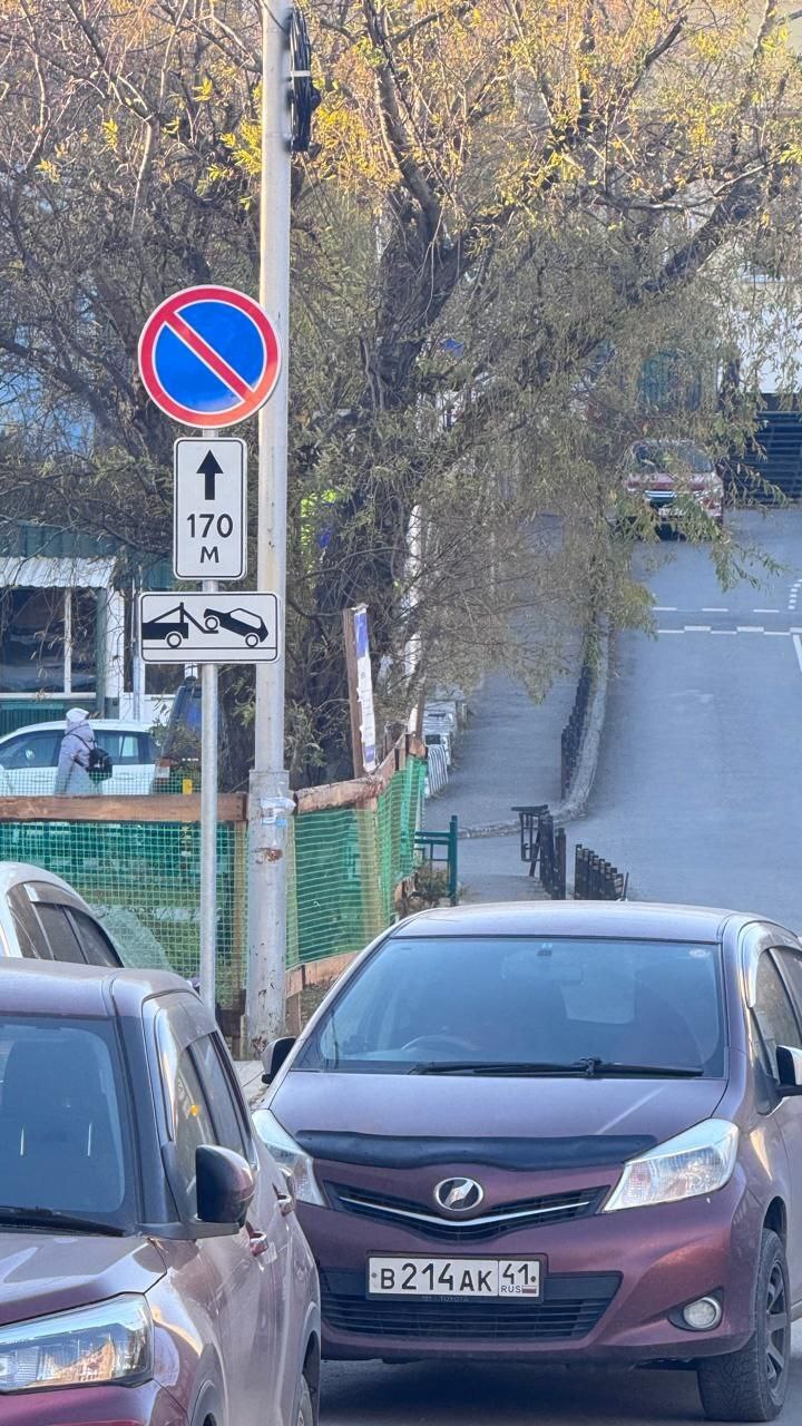 На подъезде к школе № 1 в Петропавловске запретили автостоянку На подъезде к школе № 1 в Петропавловске запретили автостоянку