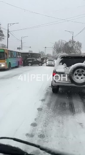 ДТП в районе Садовой. Пробка в обе стороны