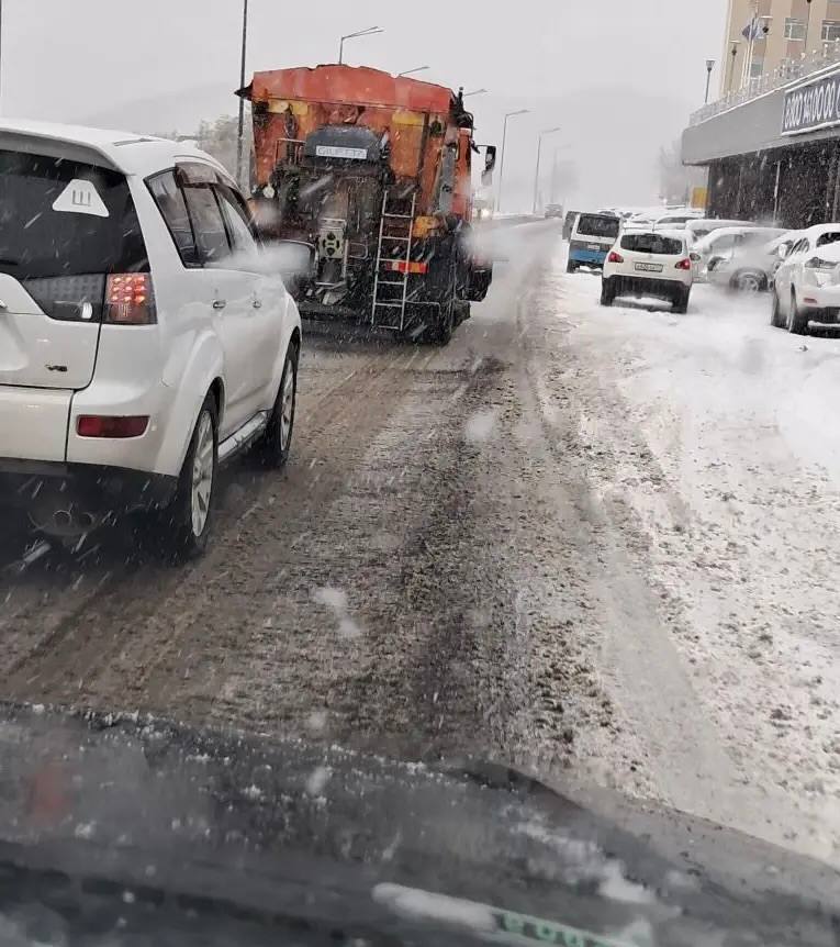 Петропавловск продолжает находиться в зоне влияния циклона