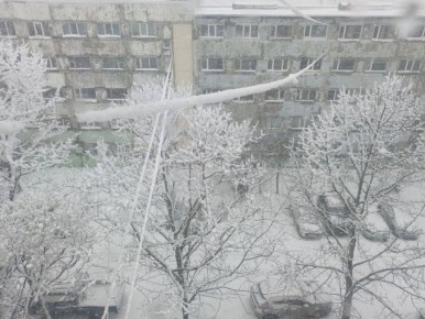 Зима наступила в октябре на Камчатке