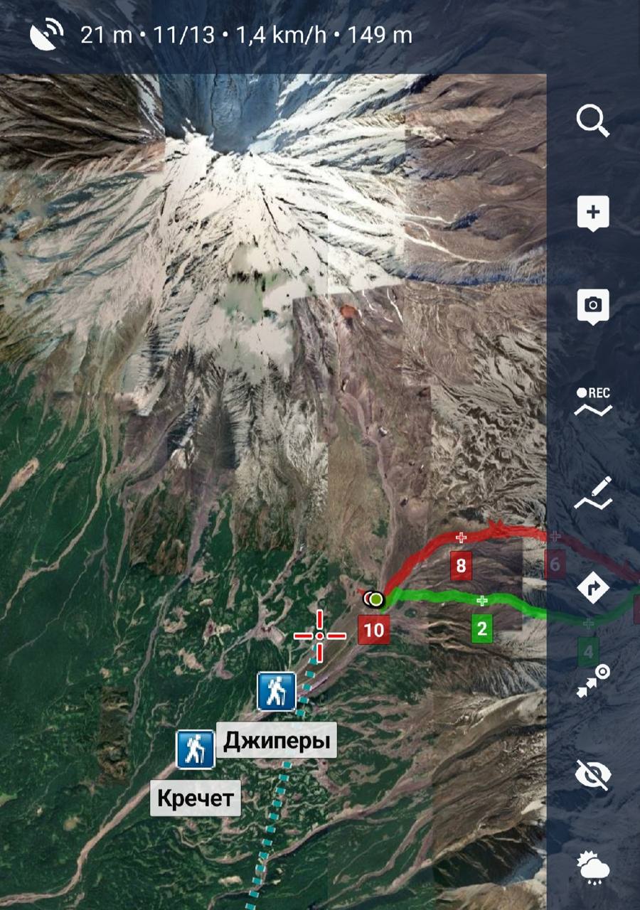 Спасательная операция на Авачинском перевале продолжается