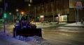 Подрядные организация в ночную смену проводили расчистку городских проездов