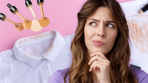 Обратная сторона красоты: как удалить пятна тонального крема с одежды