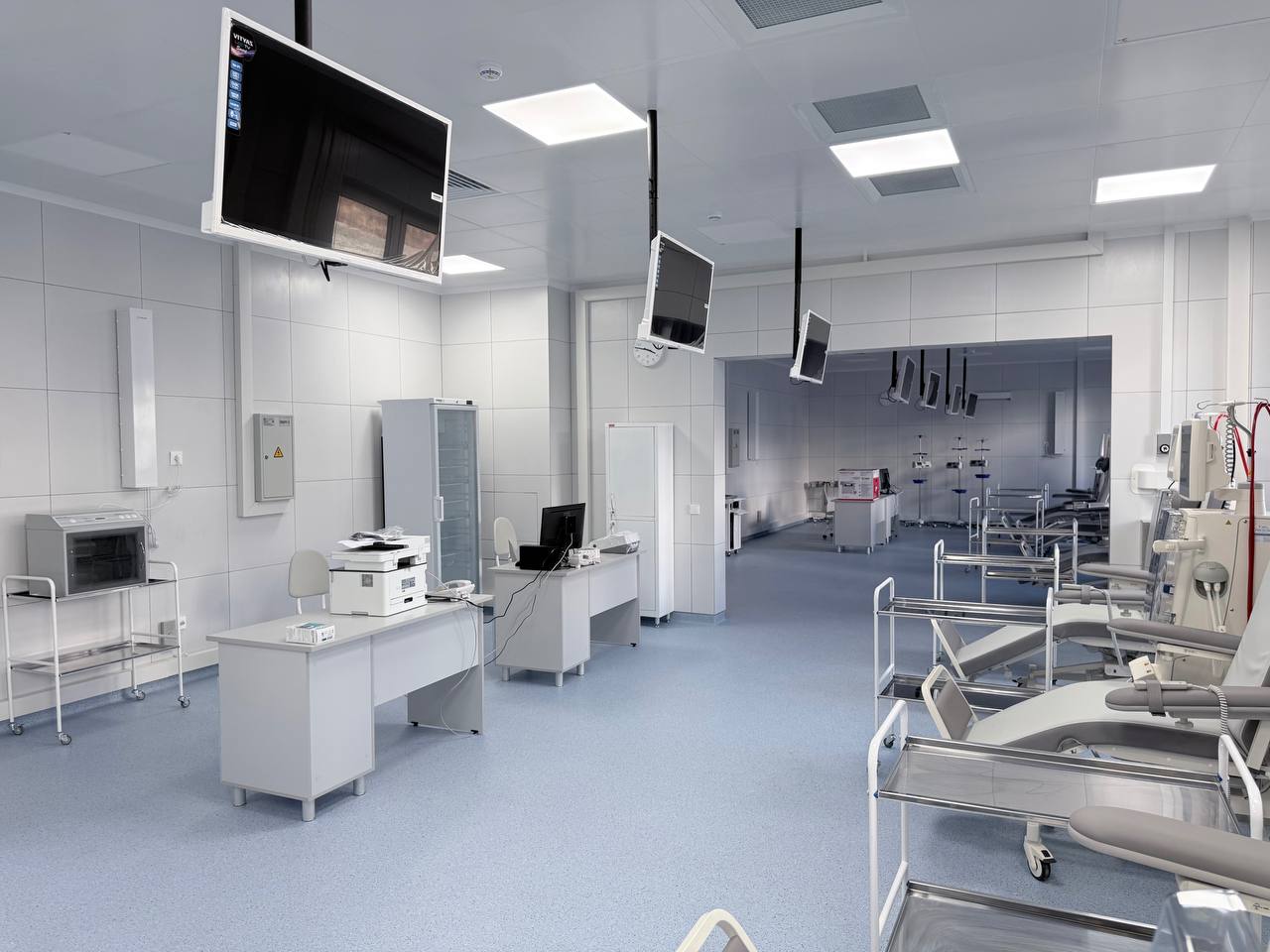 Новая краевая больница примет первых пациентов через неделю Новая краевая больница примет первых пациентов через неделю