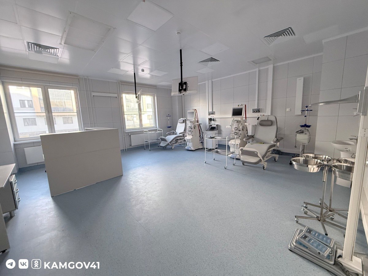 Готовность новой Камчатской краевой больницы к приему первых пациентов проверил глава региона Владимир Солодов Готовность новой Камчатской краевой больницы к приему первых пациентов проверил глава региона Владимир Солодов