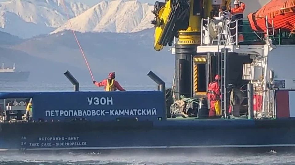 Зрелищная тренировка спасателей