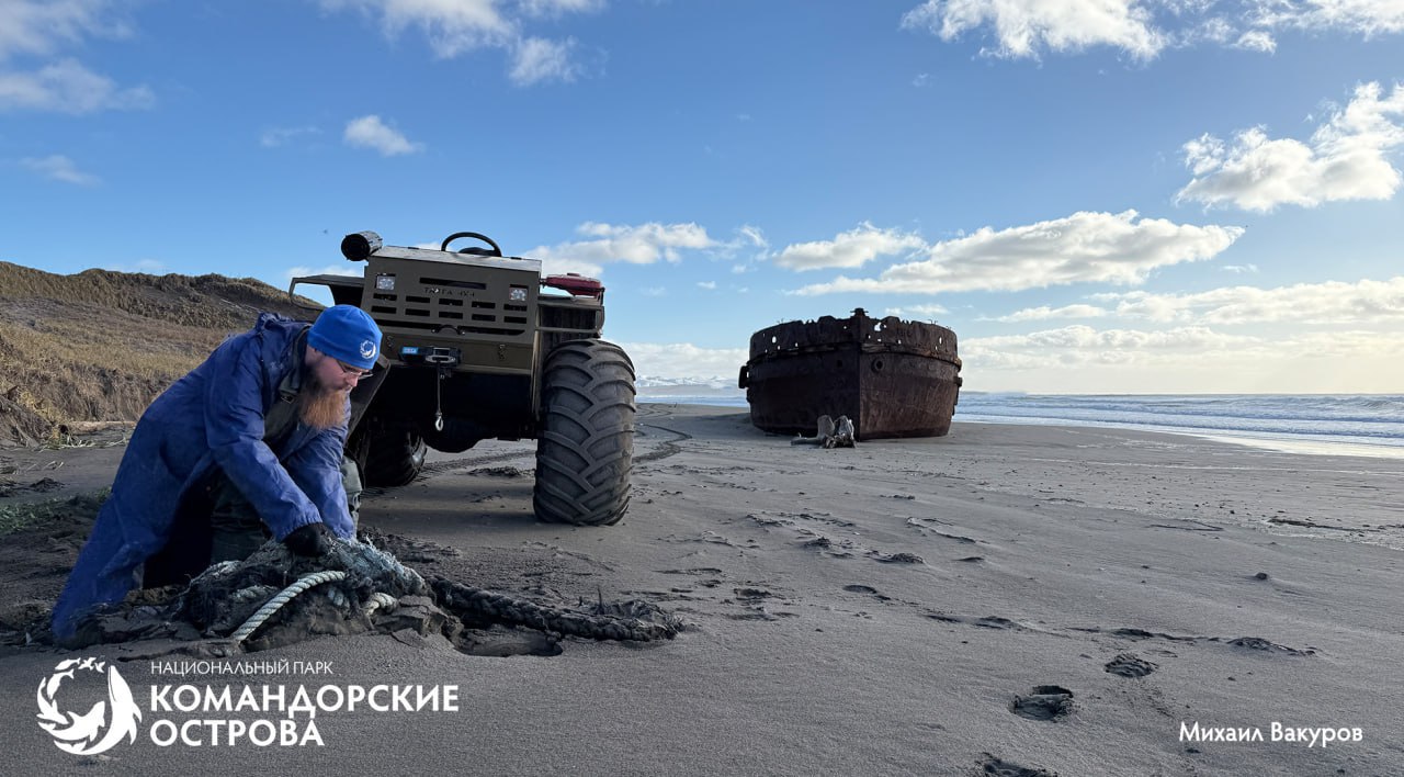 500 кг «призрачных» сетей собрал сотрудник нацпарка на побережье 500 кг «призрачных» сетей собрал сотрудник нацпарка на побережье