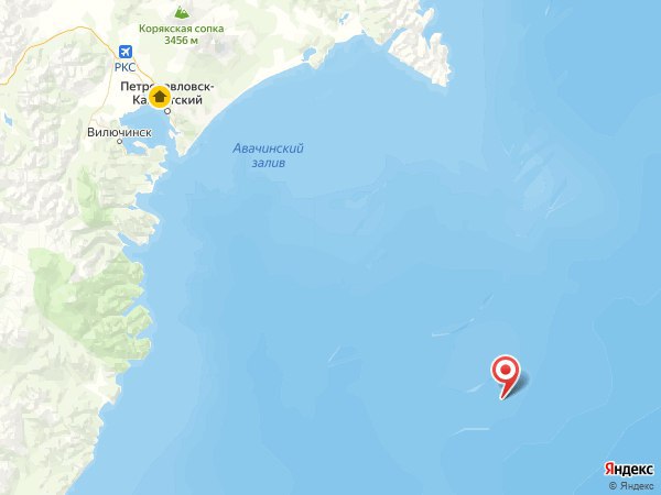 Землетрясение магнитудой 6,2 хорошо ощутили жители Петропавловска