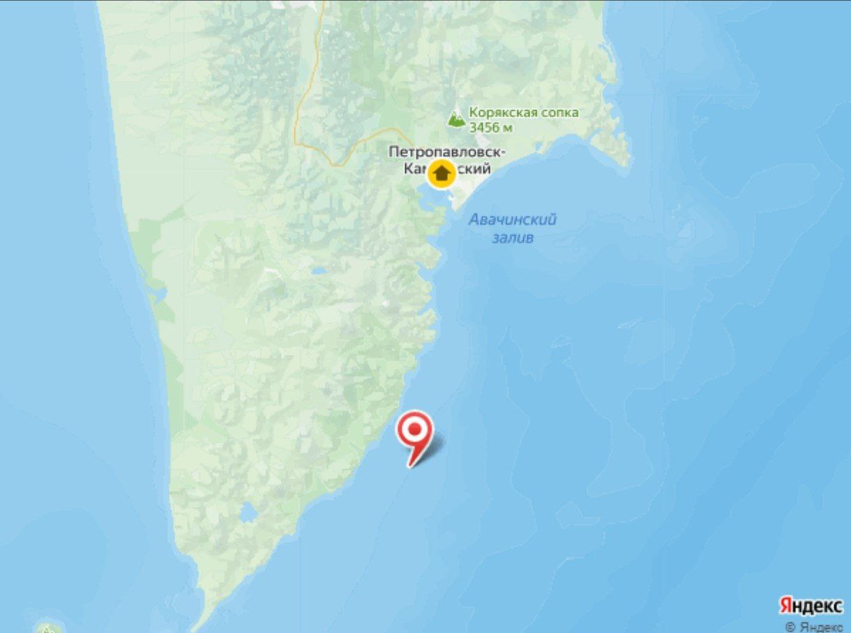 Рано утром Камчатку разбудил толчок магнитудой 6,2