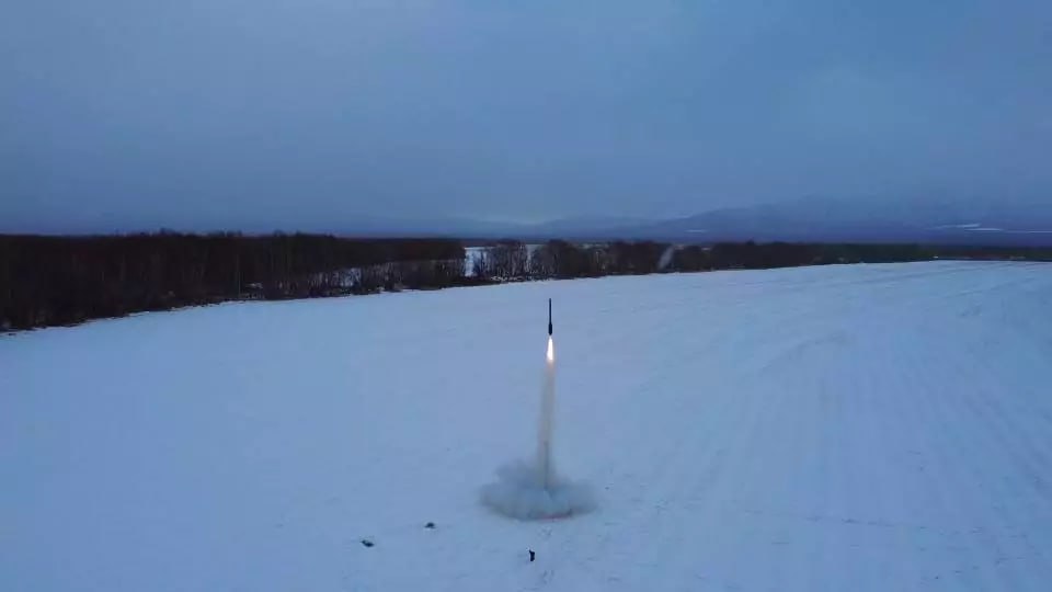 Запуск прототипа суборбитальной ракеты впервые прошел на Камчатке