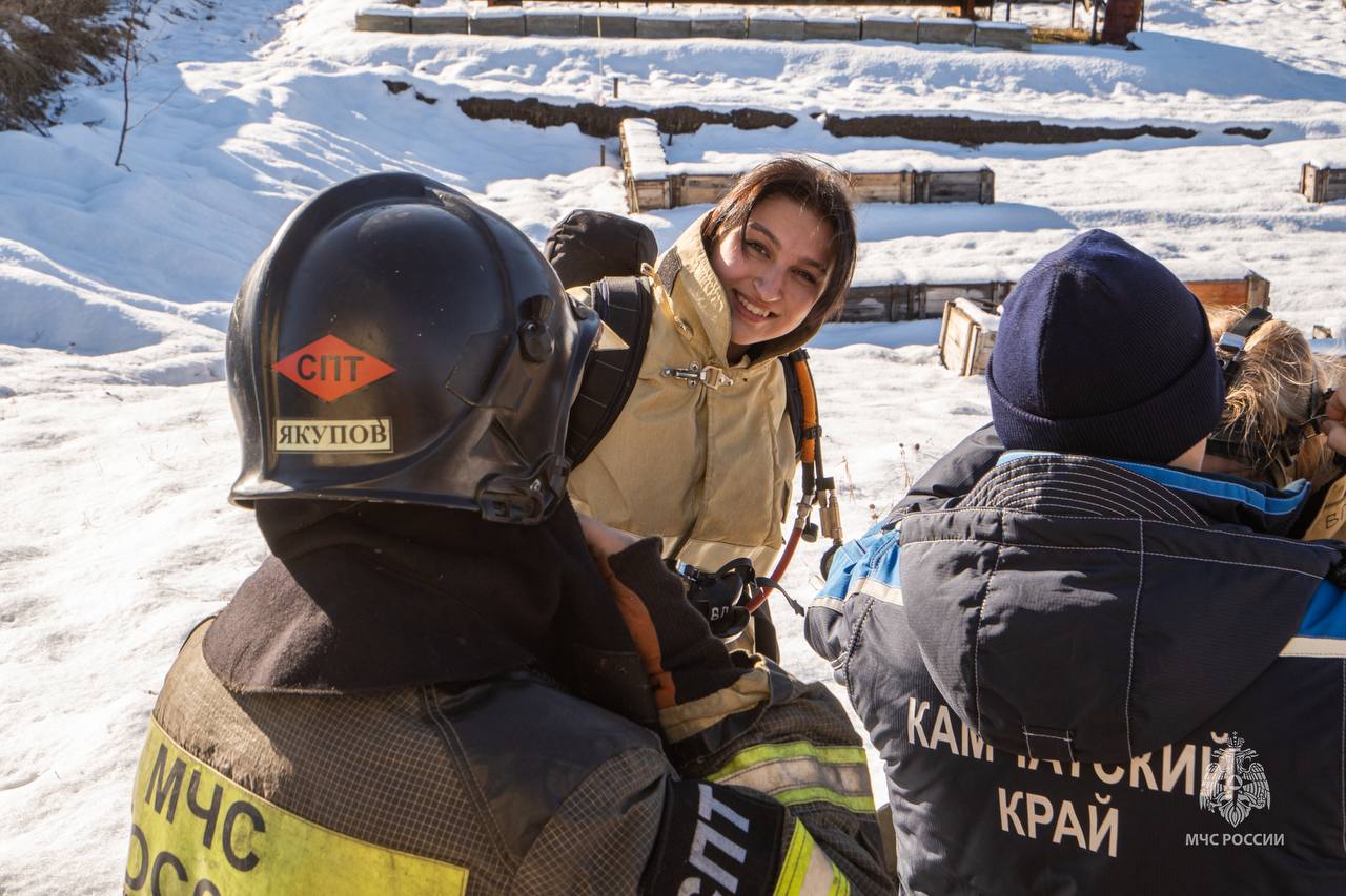 У камчатских школьников прошли занятия в теплодымокамере