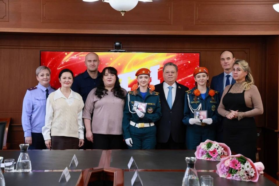 Детей-героев наградили на Камчатке