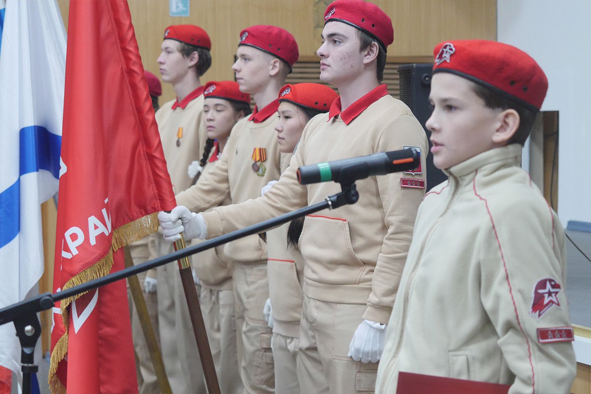 Ряды «ЮНАРМИИ» на Камчатке пополнились Ряды «ЮНАРМИИ» на Камчатке пополнились