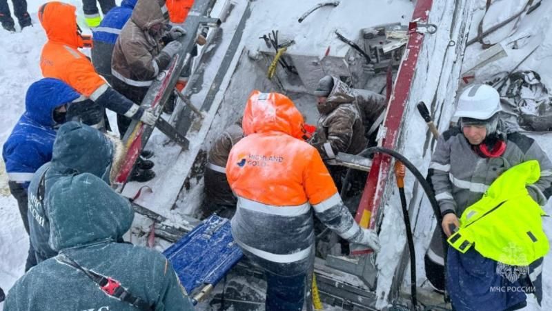 Операция по спасению пострадавшего под лавиной на Камчатке геолога завершена