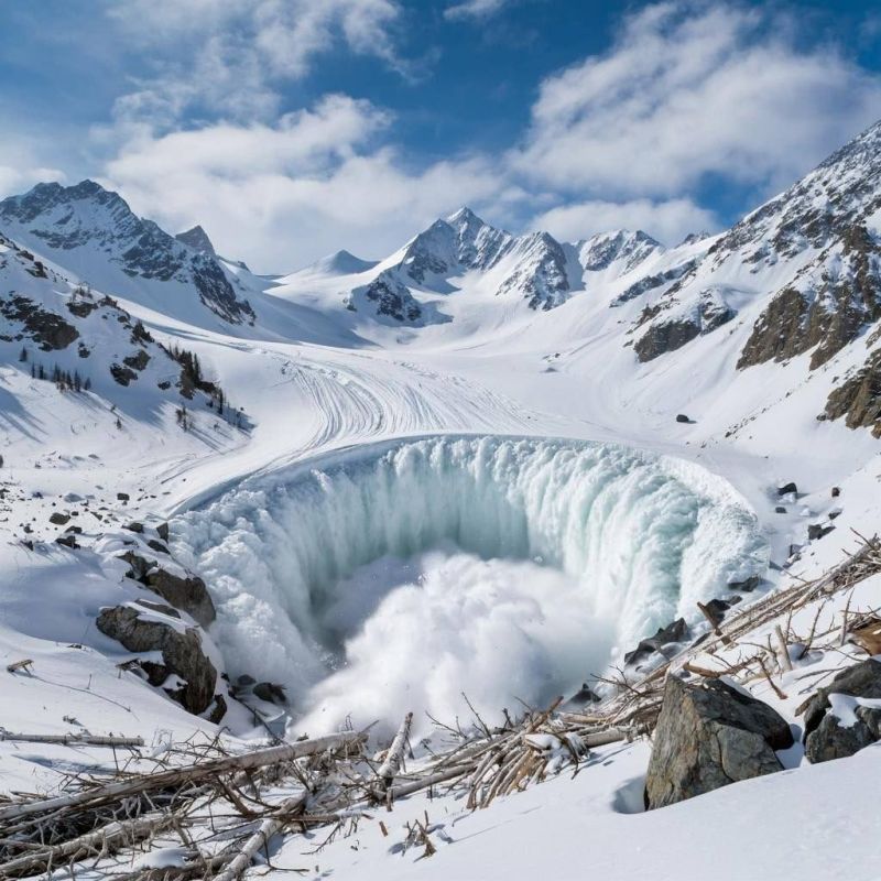 Поиски геолога под лавиной на Агинском месторождении на Камчатке продолжаются