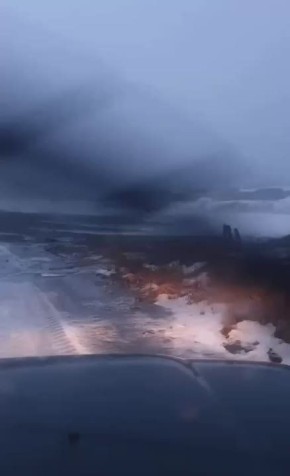 В Карагинском районе подтопило участки домов