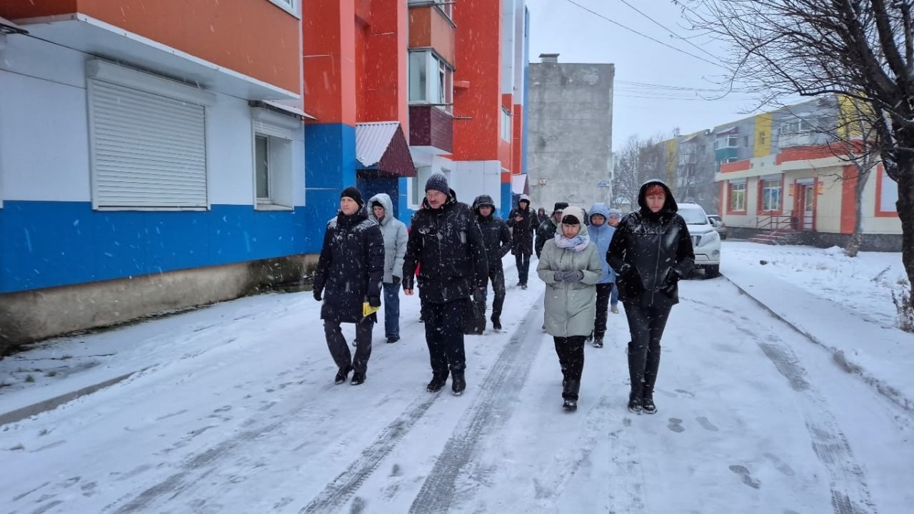 Благоустройство микрорайона Мишенный-3 в Петропавловске-Камчатском на финишной прямой Благоустройство микрорайона Мишенный-3 в Петропавловске-Камчатском на финишной прямой