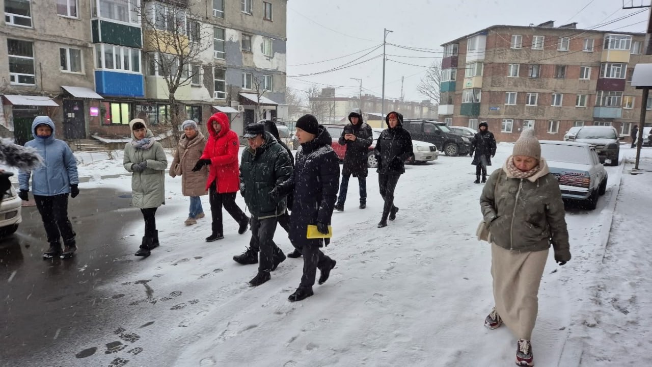 Благоустройство микрорайона Мишенный-3 в Петропавловске-Камчатском на финишной прямой Благоустройство микрорайона Мишенный-3 в Петропавловске-Камчатском на финишной прямой