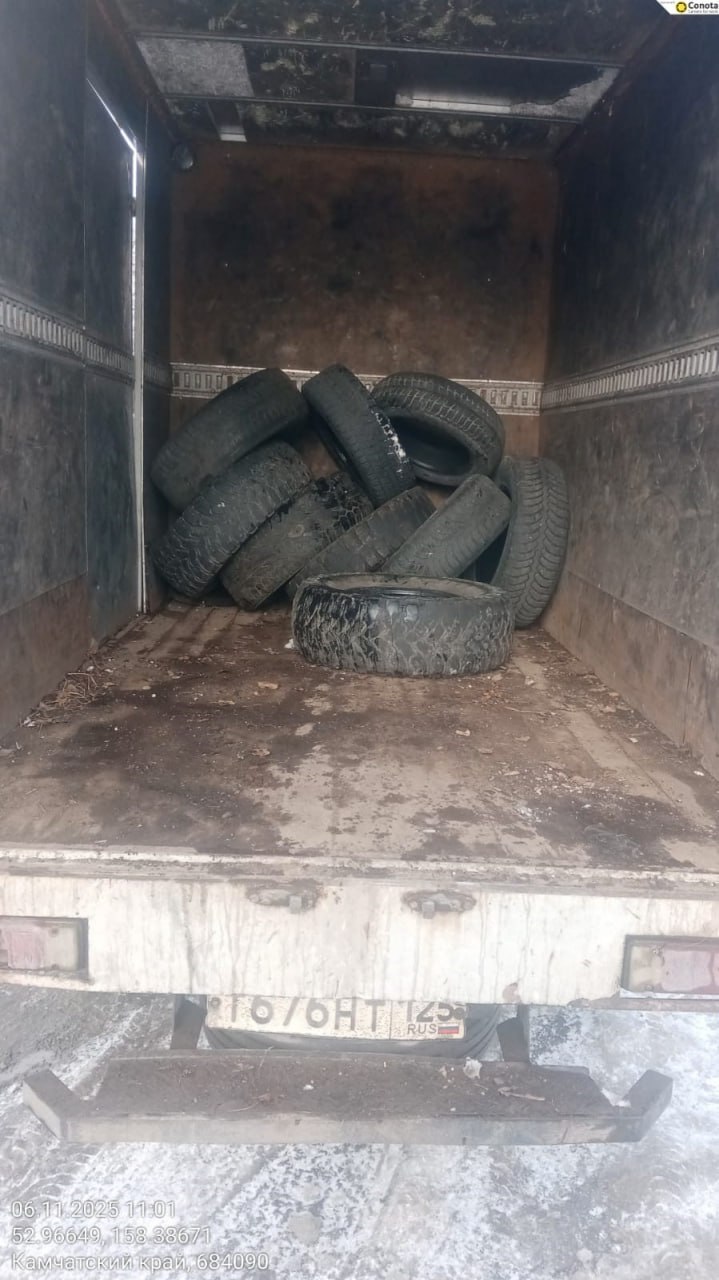 В Елизовском районе со специальных бункеров собрали 6,5 тонн покрышек В Елизовском районе со специальных бункеров собрали 6,5 тонн покрышек