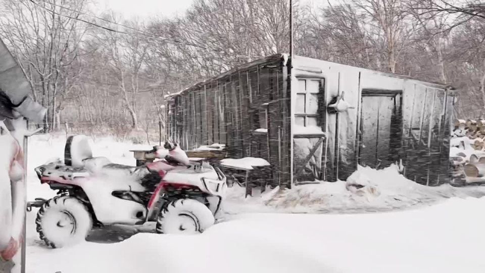 Сотрудники Кроноцкого заповедника показали, как они переживают непогоду