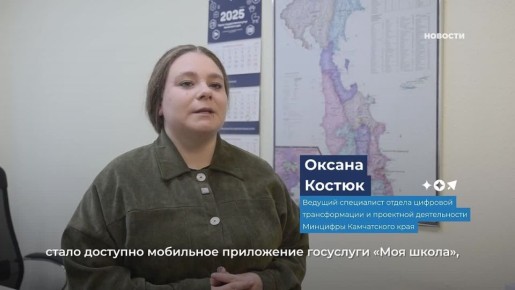 Новый сервис «Госуслуги. Моя школа» заработал на Камчатке