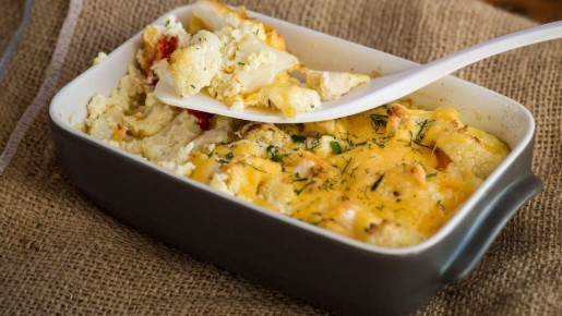 Нежное блюдо из цветной капусты и курицы станет хитом: даже привереды попросят добавки