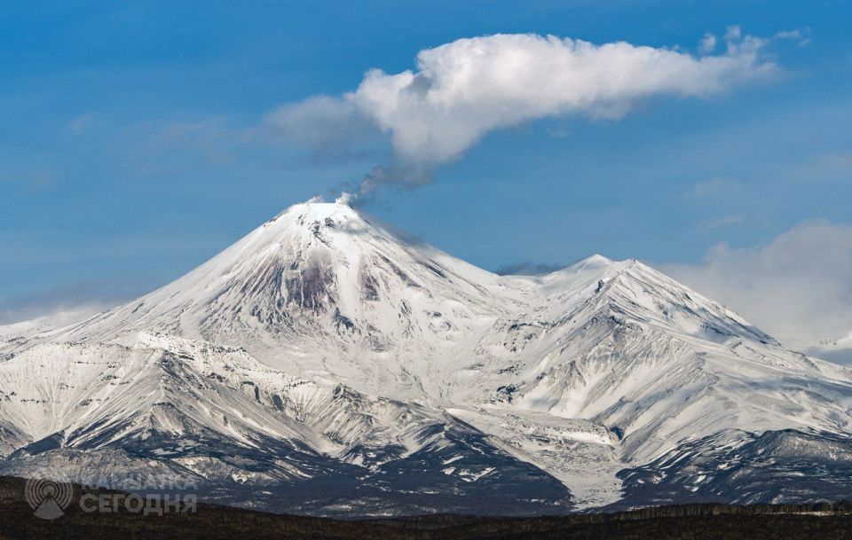 Наш самый домашний Авачинский вулкан сегодня