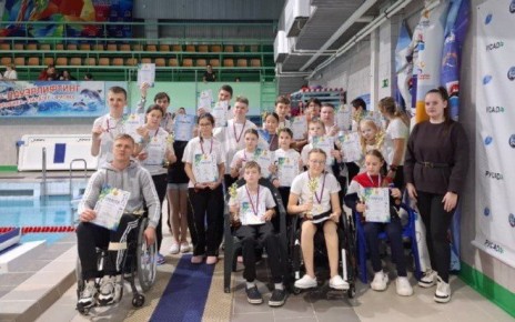 Соревнования по адаптивному плаванию завершились в краевой столице