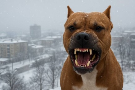 Питбуль насмерть загрыз собаку на глазах у хозяев в Петропавловске-Камчатском