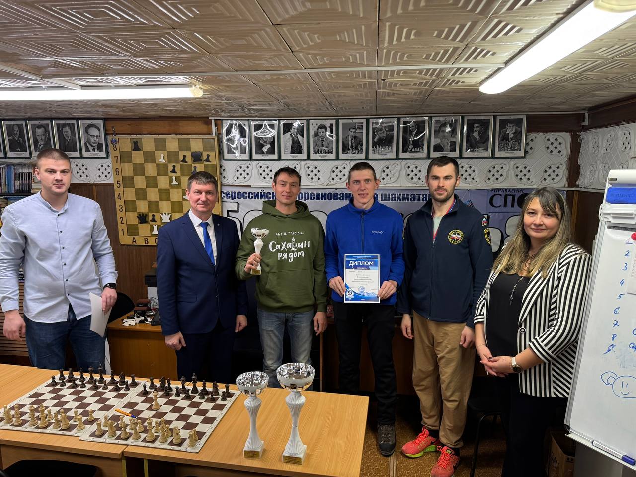 Камчатские спасатели стали победителями на соревнованиях по шахматам