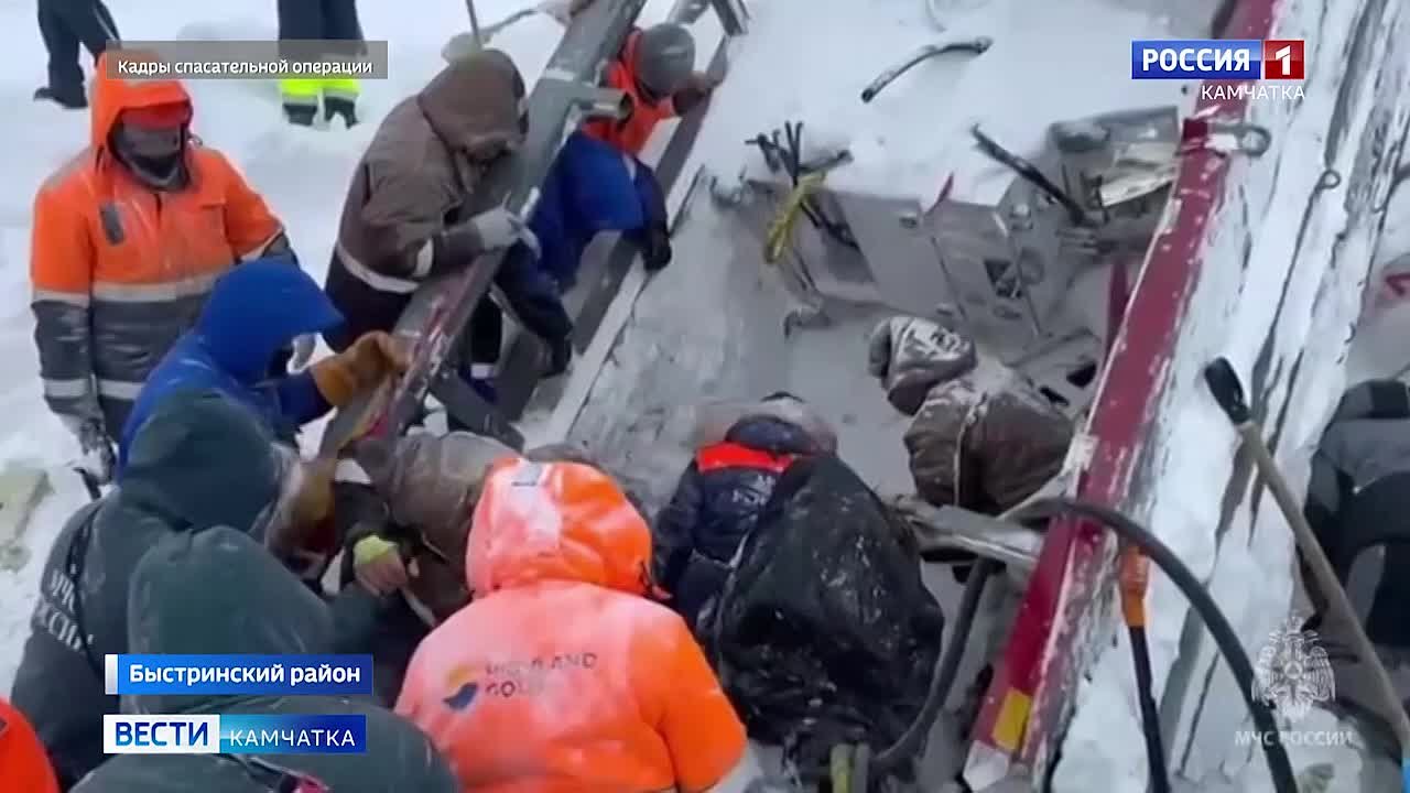 Геолог, пострадавший от схода снежной лавины в Быстринском районе, переведен из реанимации