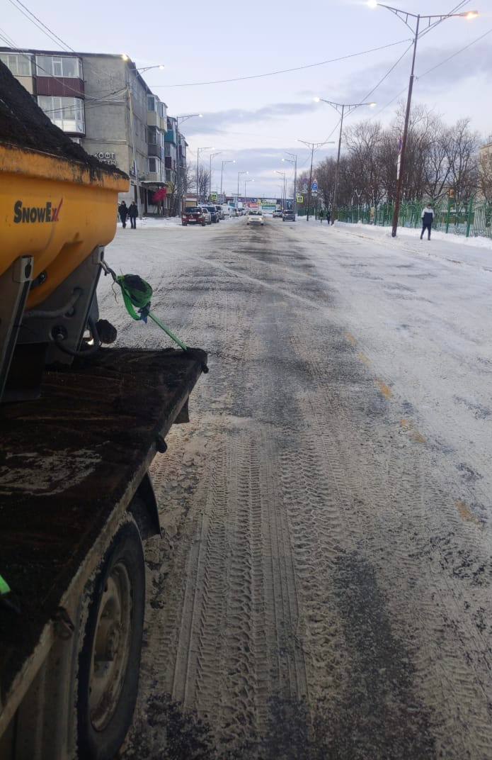 Город день за днем. 20 ноября 2025 года В Петропавловске-Камчатском продолжается работа по расчистке городских территорий Город день за днем. 20 ноября 2025 года В Петропавловске-Камчатском продолжается работа по расчистке городских территорий