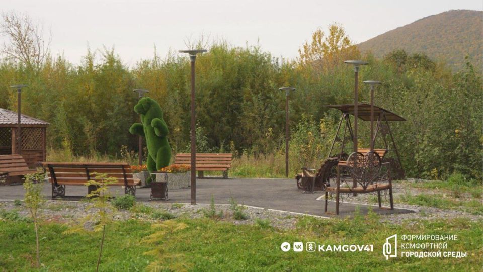 Благодаря национальному проекту на Камчатке благоустроили 45 общественных и дворовых территорий
