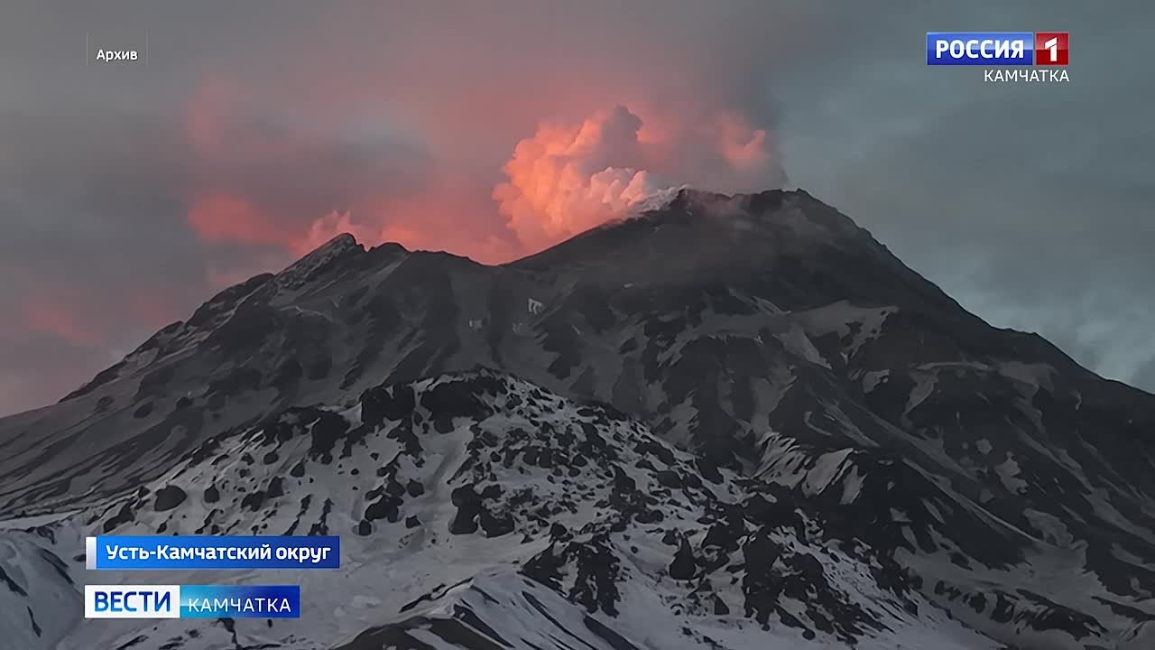 Вулкан Безымянный готовится к мощному извержению, пик которого возможен через 7-10 дней