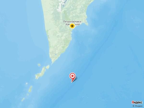 Пять землетрясений произошли на Камчатке с утра