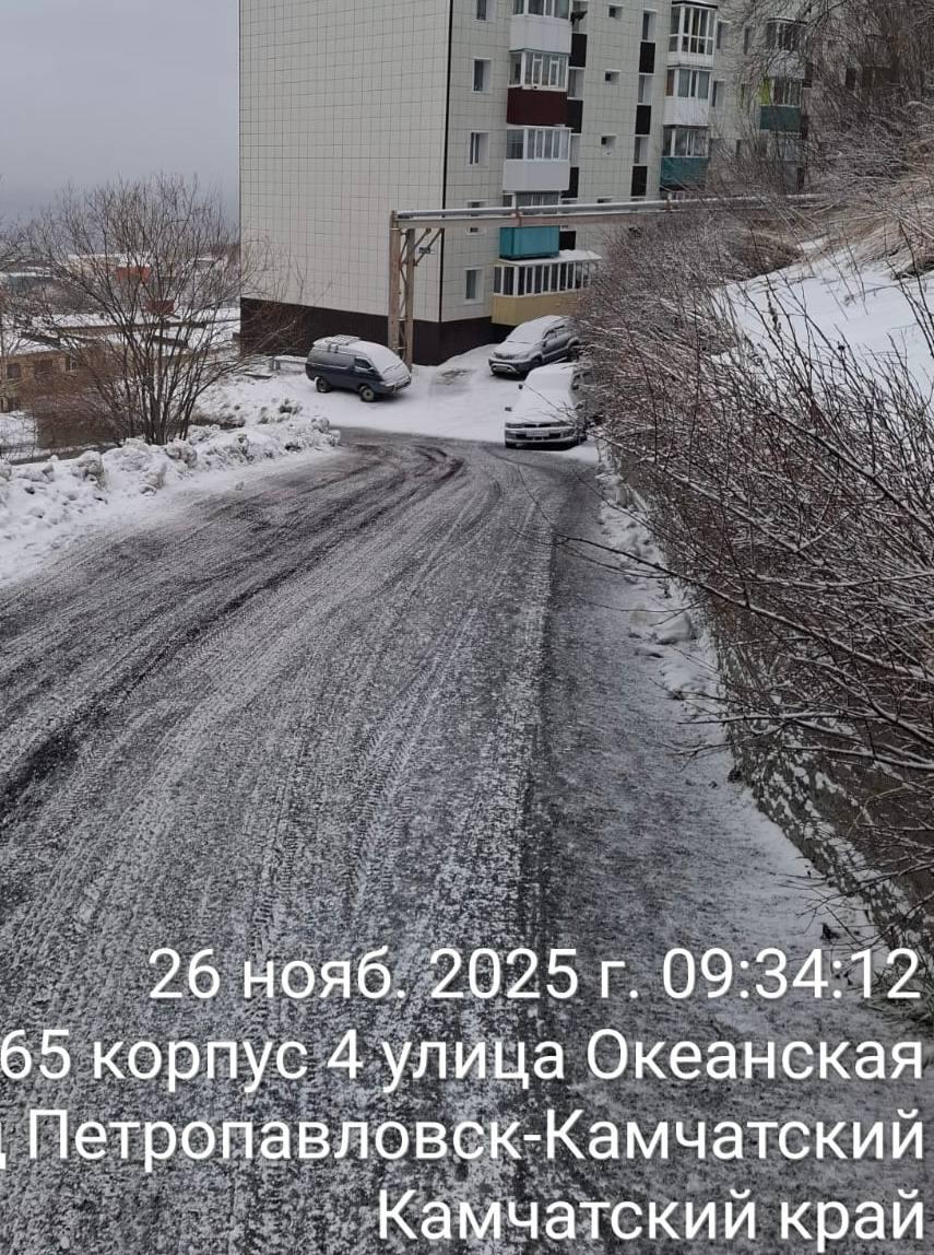 Дорожные службы Петропавловска-Камчатского вышли на работу ни свет ни заря Дорожные службы Петропавловска-Камчатского вышли на работу ни свет ни заря