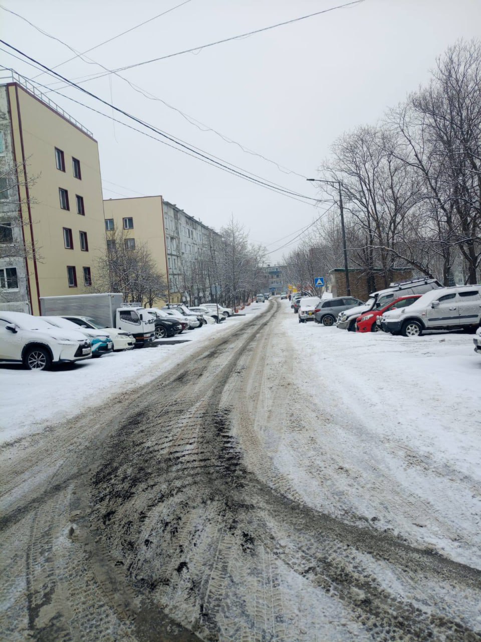 Город в зоне влияния затяжного циклона Город в зоне влияния затяжного циклона