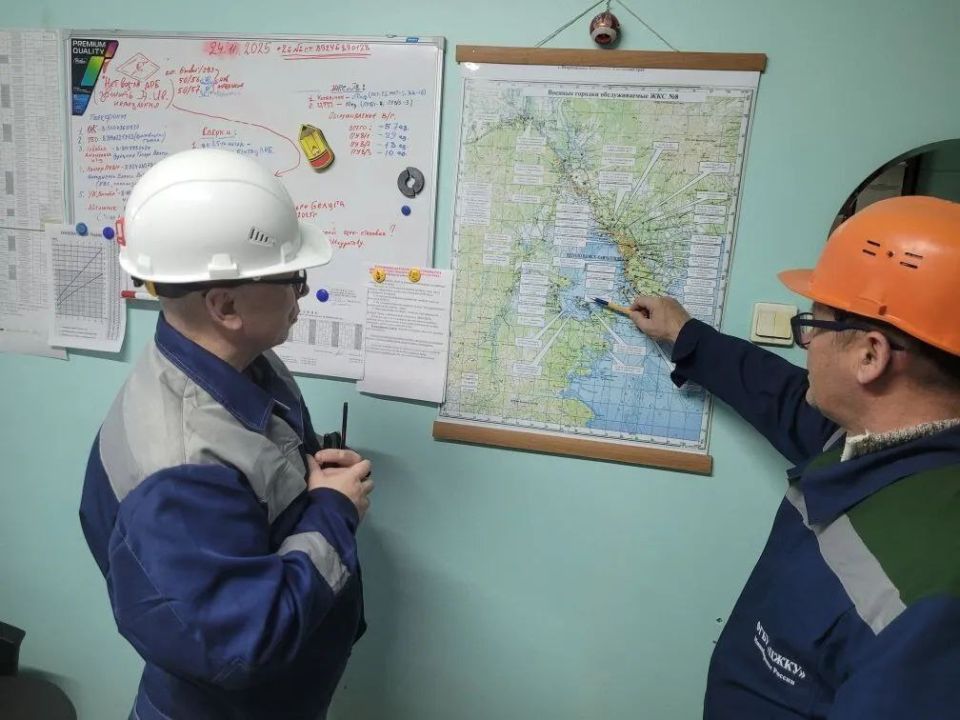 Военные коммунальщики провели противоаварийные тренировки