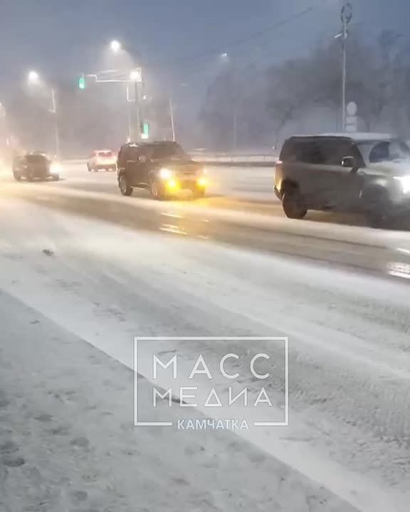 Циклон приближается к берегам Камчатки