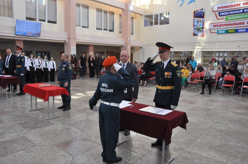 Кадеты МЧС приняли присягу на Камчатке