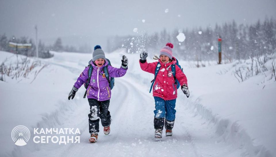 Занятия в школах Петропавловска-Камчатского отменены 5 декабря из-за циклона