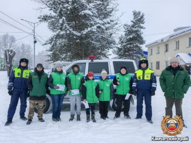 Сотрудники Госавтоинспекции приняли участие в акции «Ёлочка живи!»