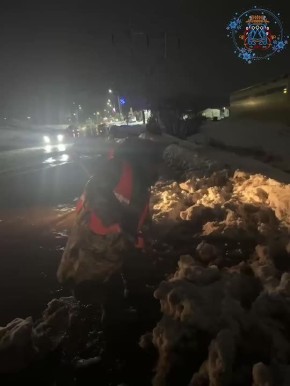 Более 100 дорожников боролись ночью с потопом на улицах краевой столицы