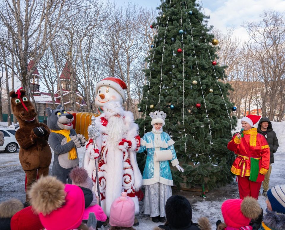 В Петропавловске Камчатском продолжается новогодняя эстафета