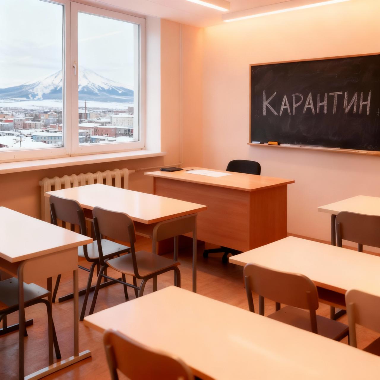 Карантин вводят в школах Камчатки из-за ОРВИ и гриппа