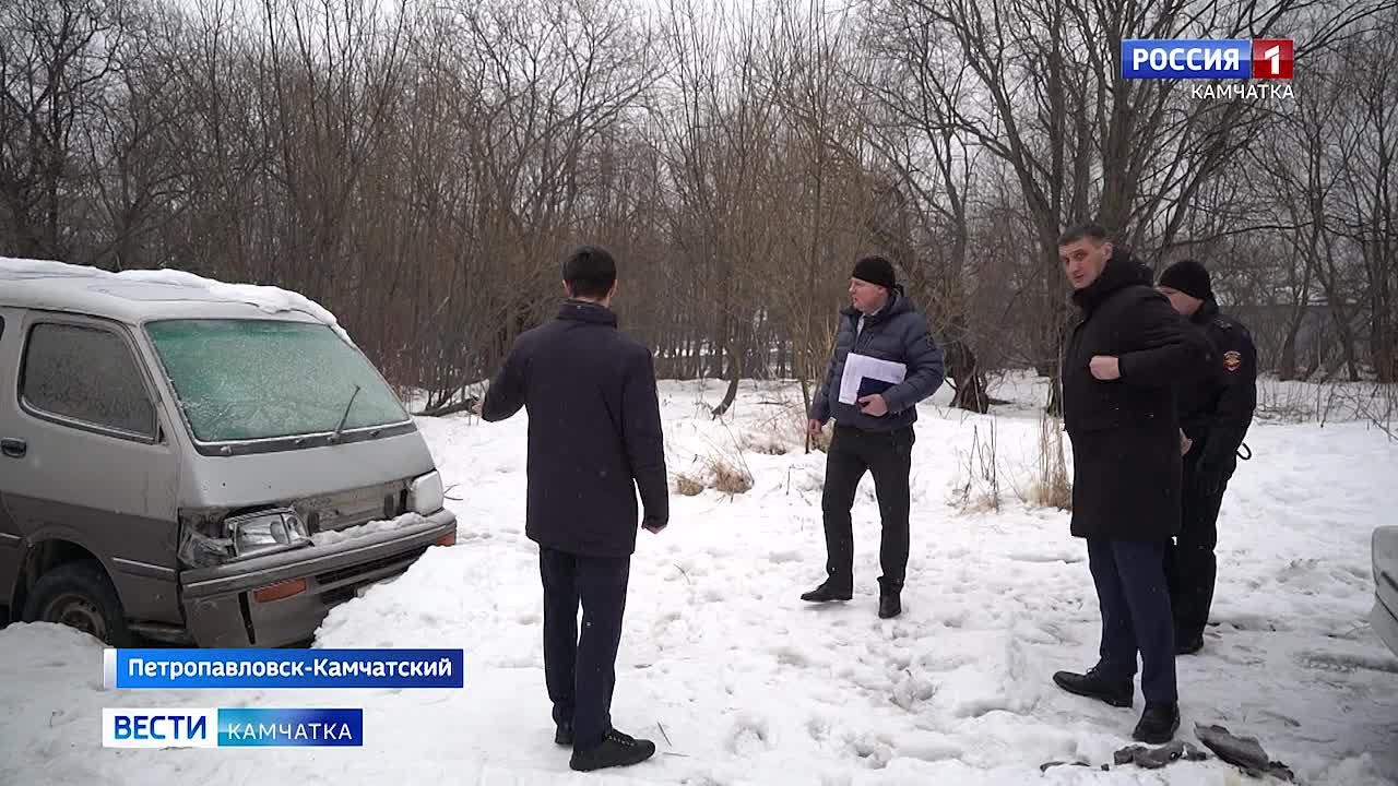 Очистка Петропавловска от автохлама продолжается