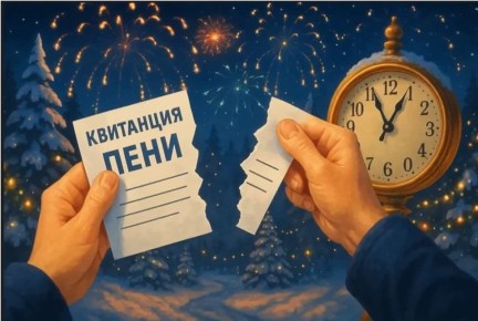 В Новый год без долгов – воспользуйтесь шансом на списание пени!